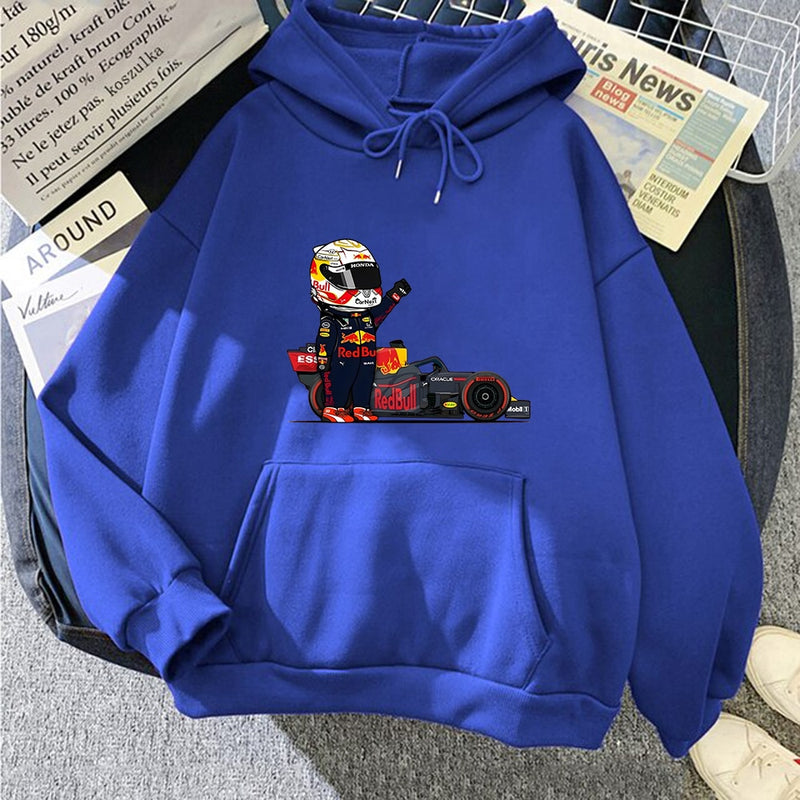 Floris | F1 Hoodie Unisex Minimalist Auto Rennen Druck