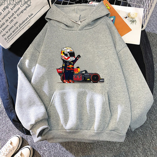 Floris | F1 Hoodie Unisex Minimalist Auto Rennen Druck