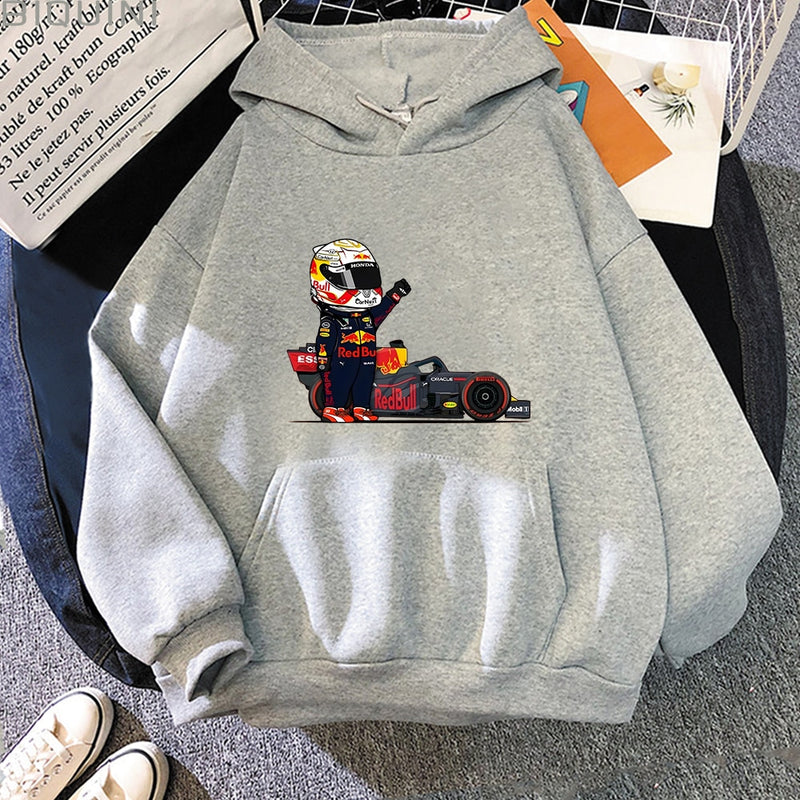Floris | F1 Hoodie Unisex Minimalist Auto Rennen Druck